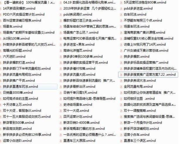 拼多多店铺怎么推广引流爆单,拼多多如何做好一个产品的内功