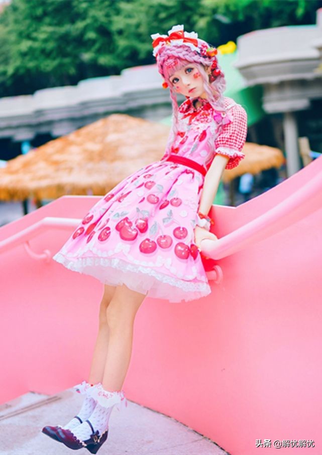 lo娘必备袜,lo娘印花袜