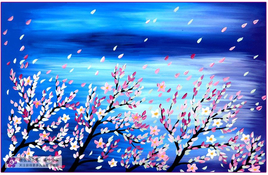 儿童油画作品简单水粉,儿童水溶性油画创意画作品