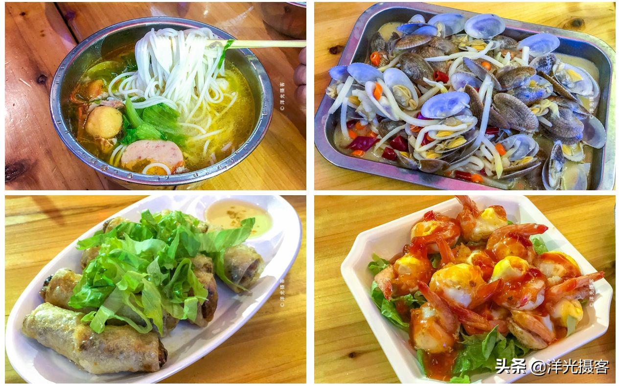 中国最小镇,居民都来自越南,楼顶一年四季插着中国*旗国**