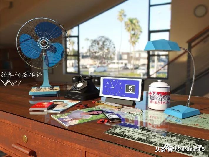 su建模还原照片,su建模自动赋予新材质