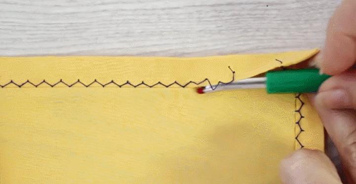 缝纫拆线技巧一拉就开,缝纫错了如何快速拆线