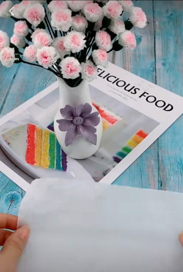 用纸巾做花花教程,用卫生纸做花花教程