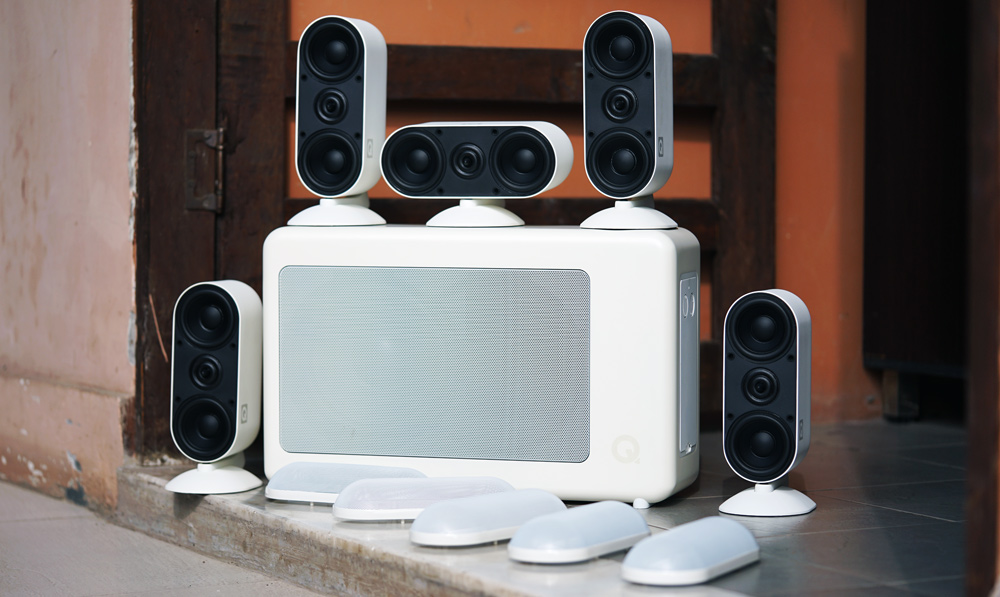 异于BOSE的另外一种优秀！英国Q牌7000i5.1家庭影院套装音响试用