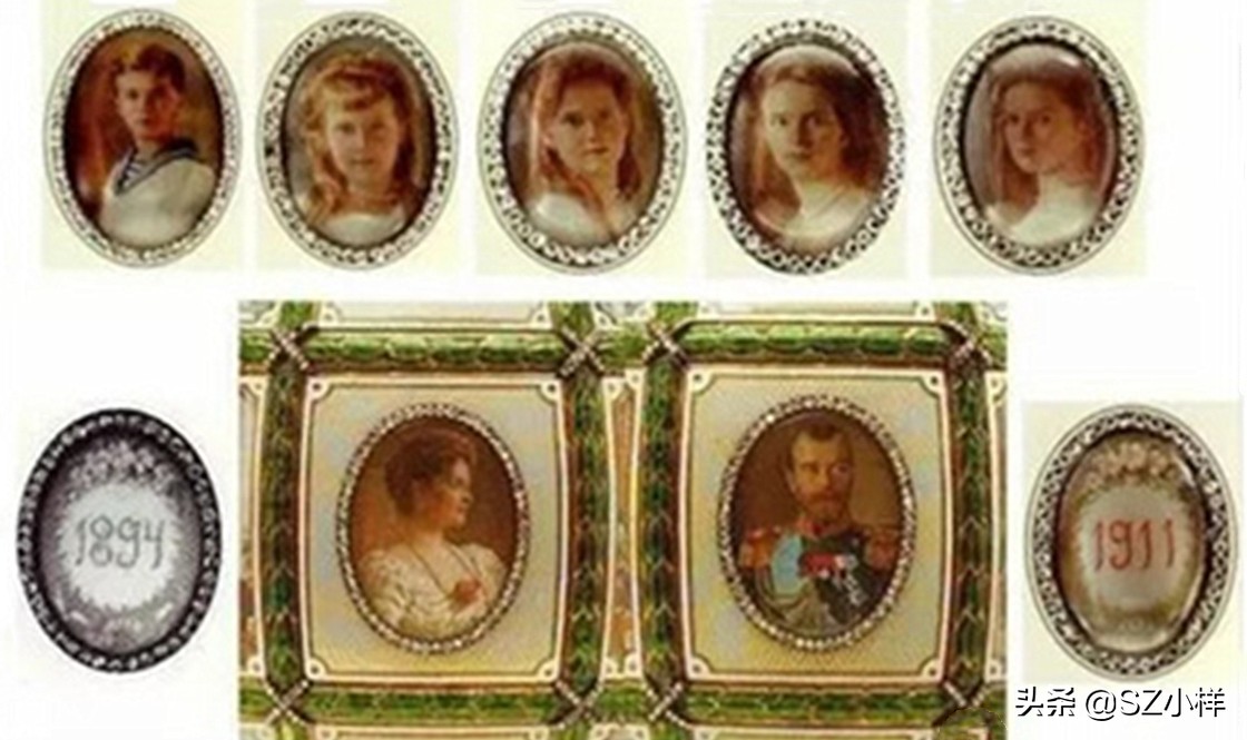 法贝热彩蛋英国,法贝热沙俄皇室