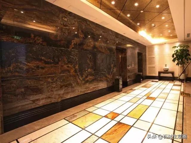 黑色大理石轻奢装修效果,黑色系大理石