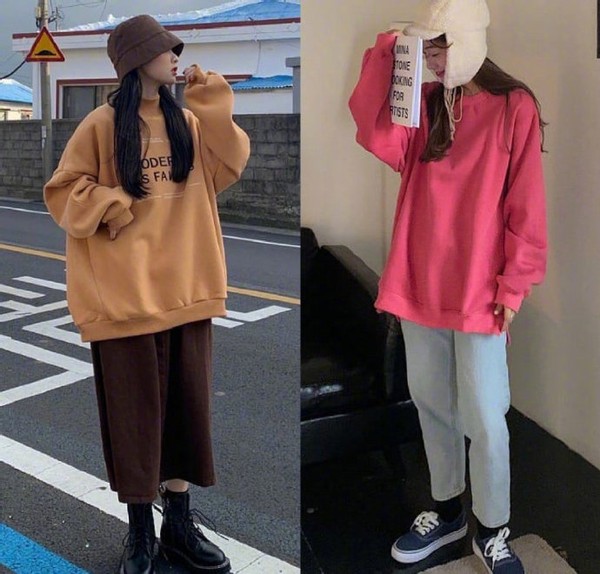 又到了穿“卫衣”的季节，分享18套色彩吸睛的穿搭，值得借鉴