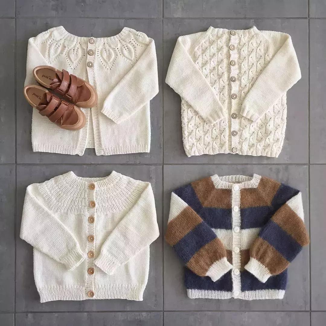 宝宝衣服编织教程0-1岁简单,编织宝宝卡通衣服