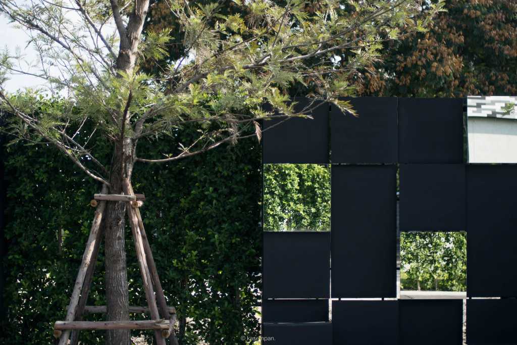 曼谷像素大厦住宅,泰国的绿色房子