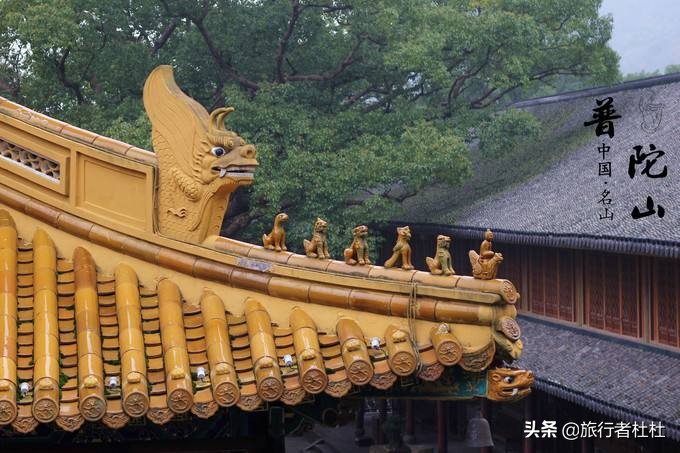 普陀山海天佛国九华山莲花佛国,普陀山下海天佛国