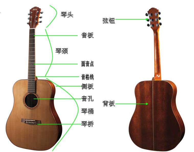 吉他乐器简介大全,吉他乐器大解读