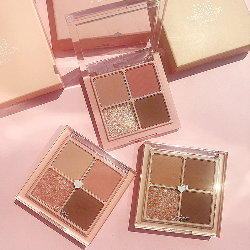 倩丽单色眼影04测评,倩丽四色眼影教程