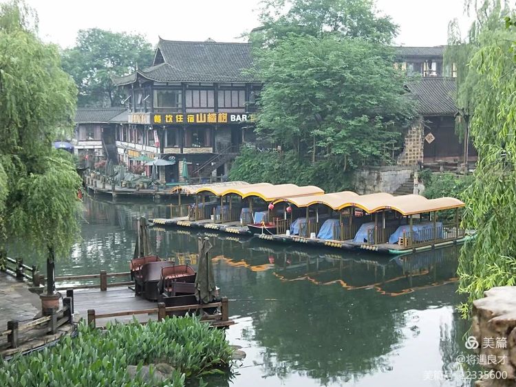 成都古镇黄龙溪,成都天府新区春季黄龙溪古镇