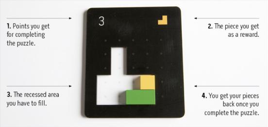 几何拼图桌游,城堡拼图桌游