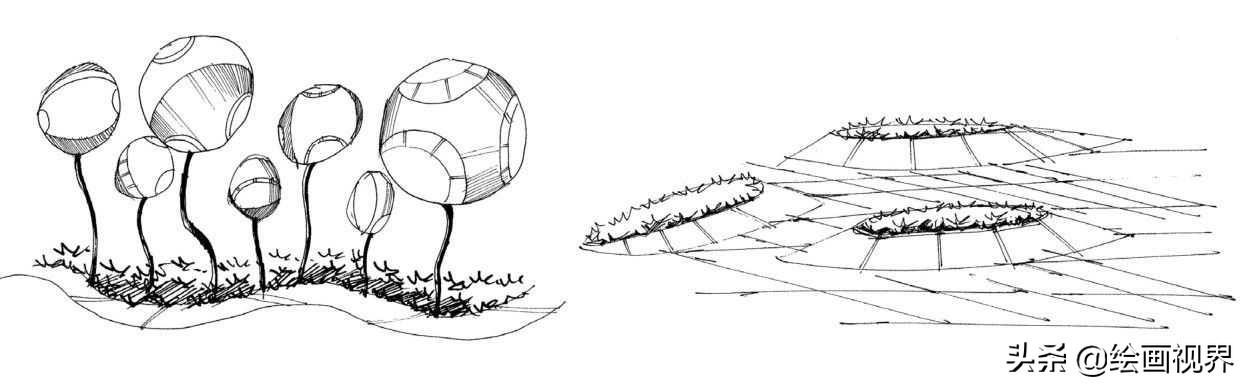 procreate景观手绘教程,手把手教你如何手绘风景绘画