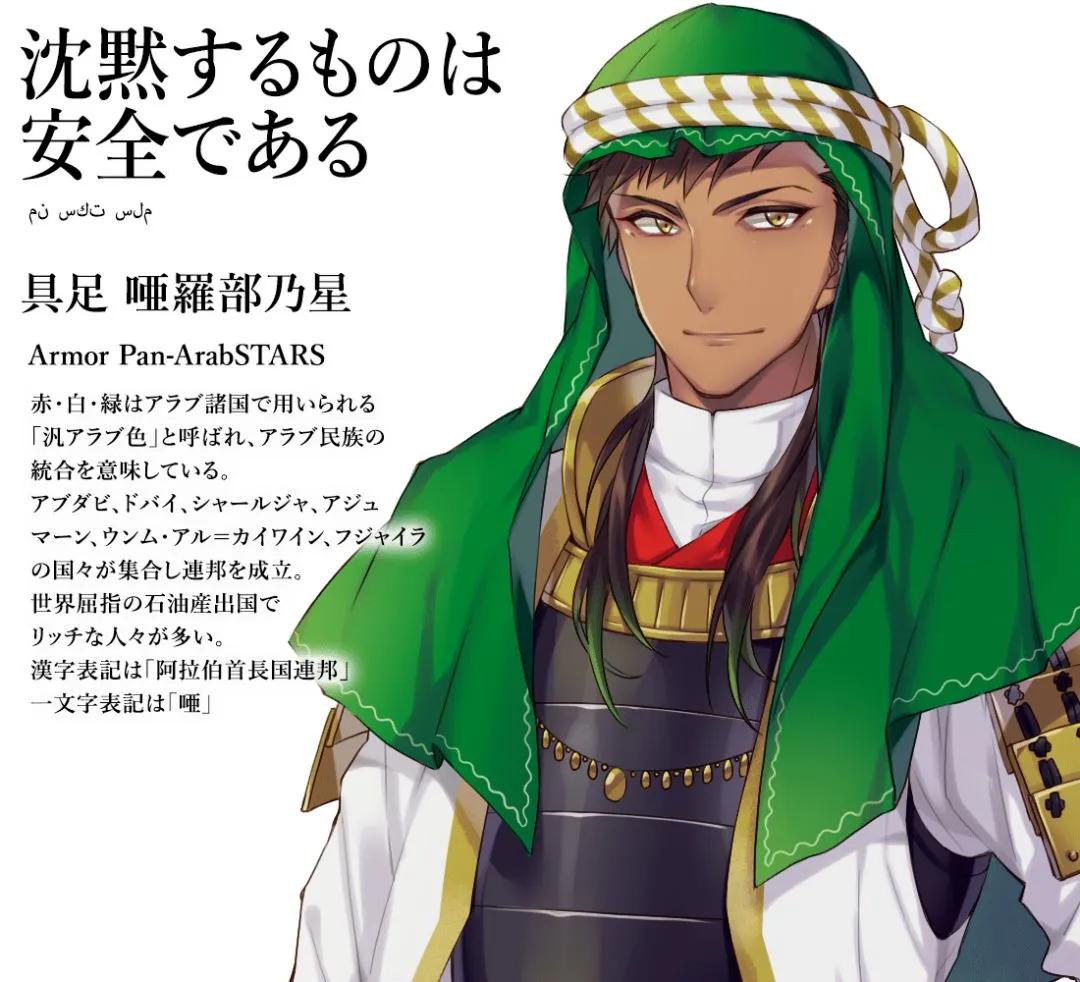 当国旗拟人化,当国旗变成人物