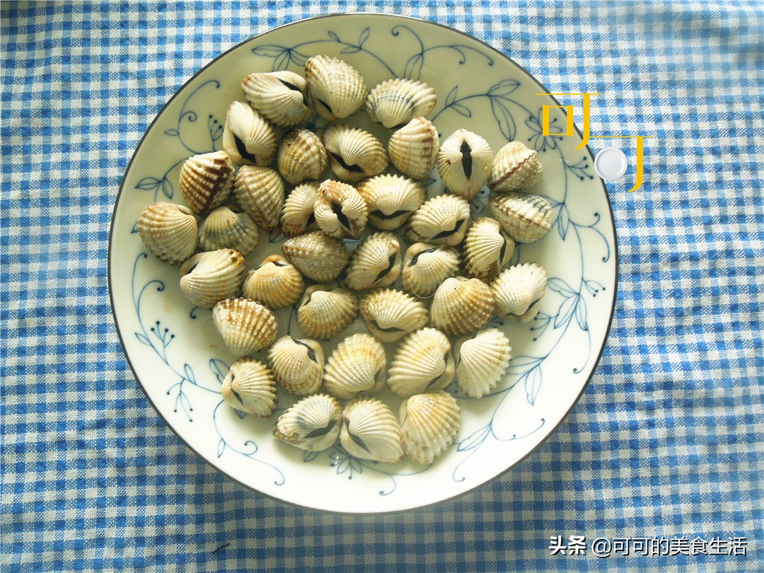 血蚶白灼,白灼血蚶做法