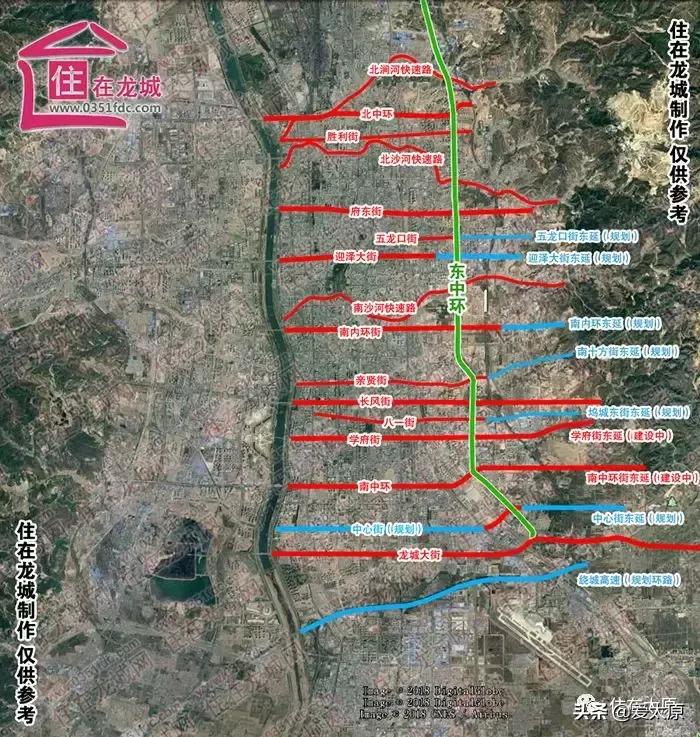 太原东山片区最新规划,你看好太原西山片区吗