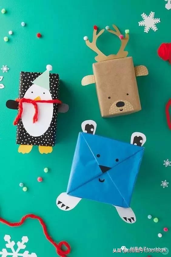 礼物包装教程不用双面胶,六个礼物包装的小技巧