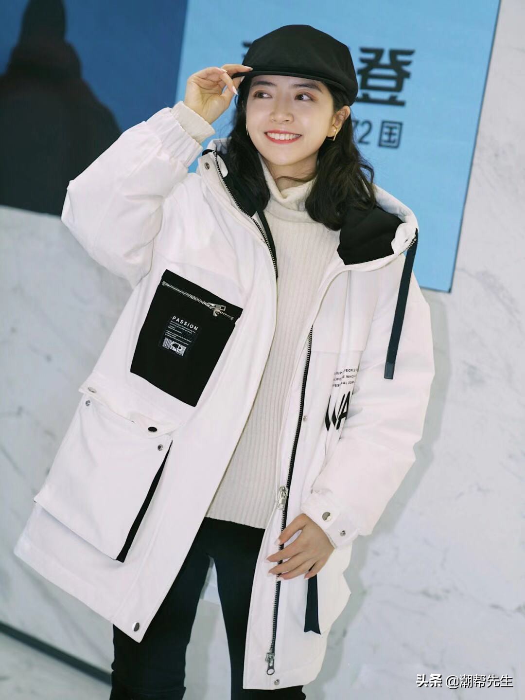 三木博主羽绒服穿法 (三木穿羽绒服的图片)