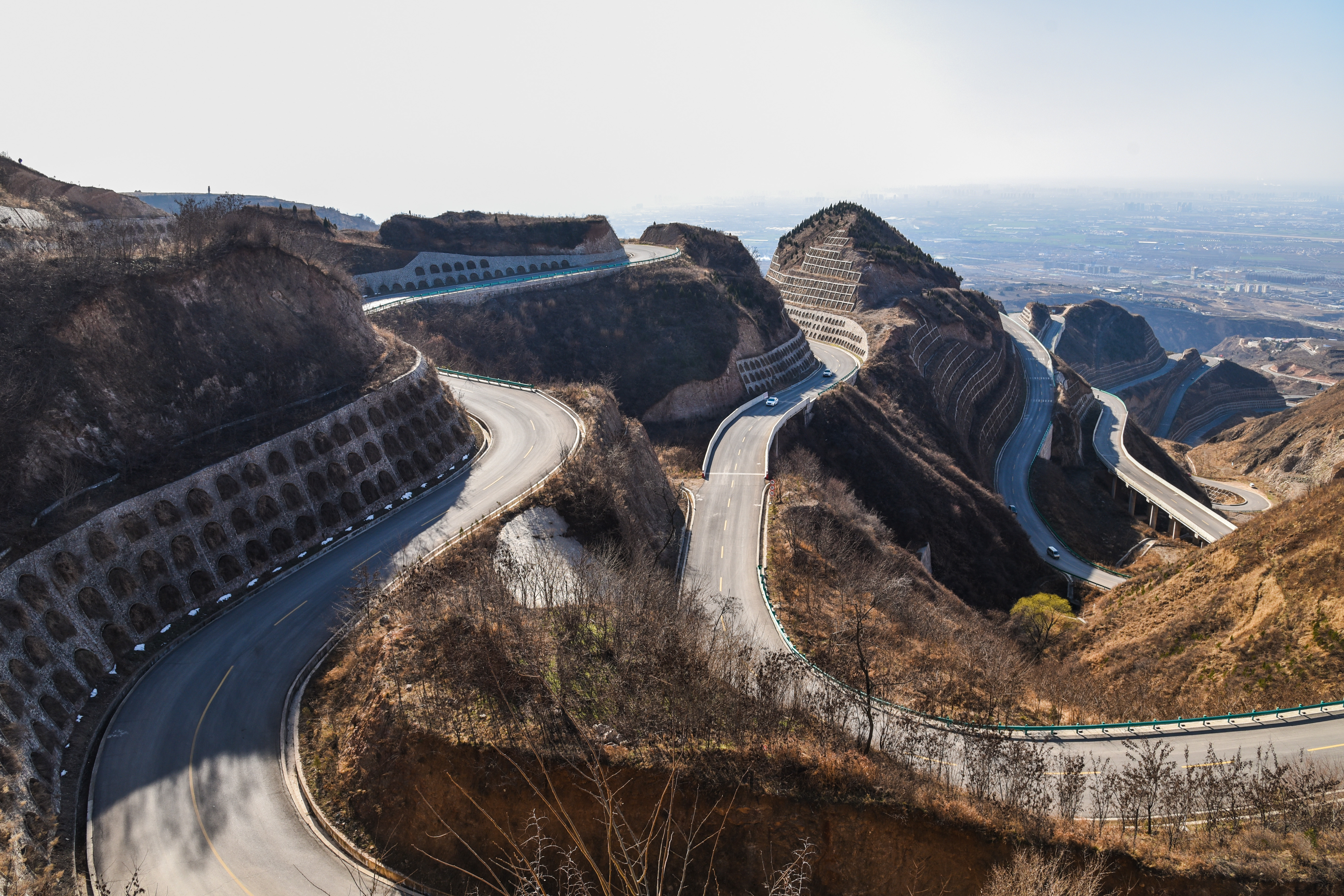 西安市区最漂亮的公路,西安最美盘山公路骊山公路