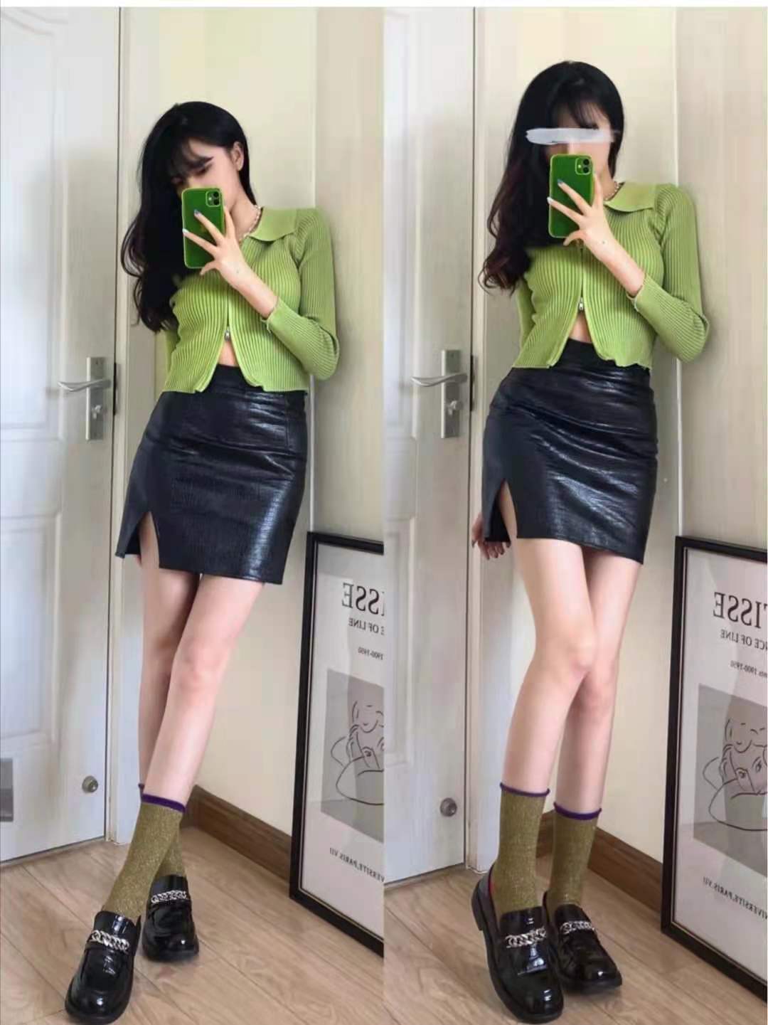 春天半身裙怎么搭配衣服,春天半身裙怎么搭配上衣图片