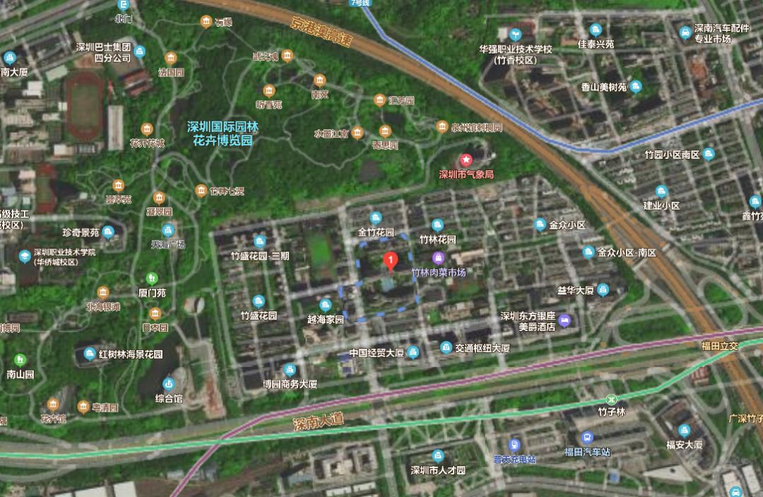 楼评深圳湾悦府一期,福田红树林生态公园新楼盘