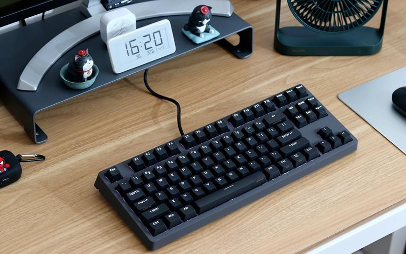 高性价比87键，手感出色HEXCORED87RGB机械键盘体验