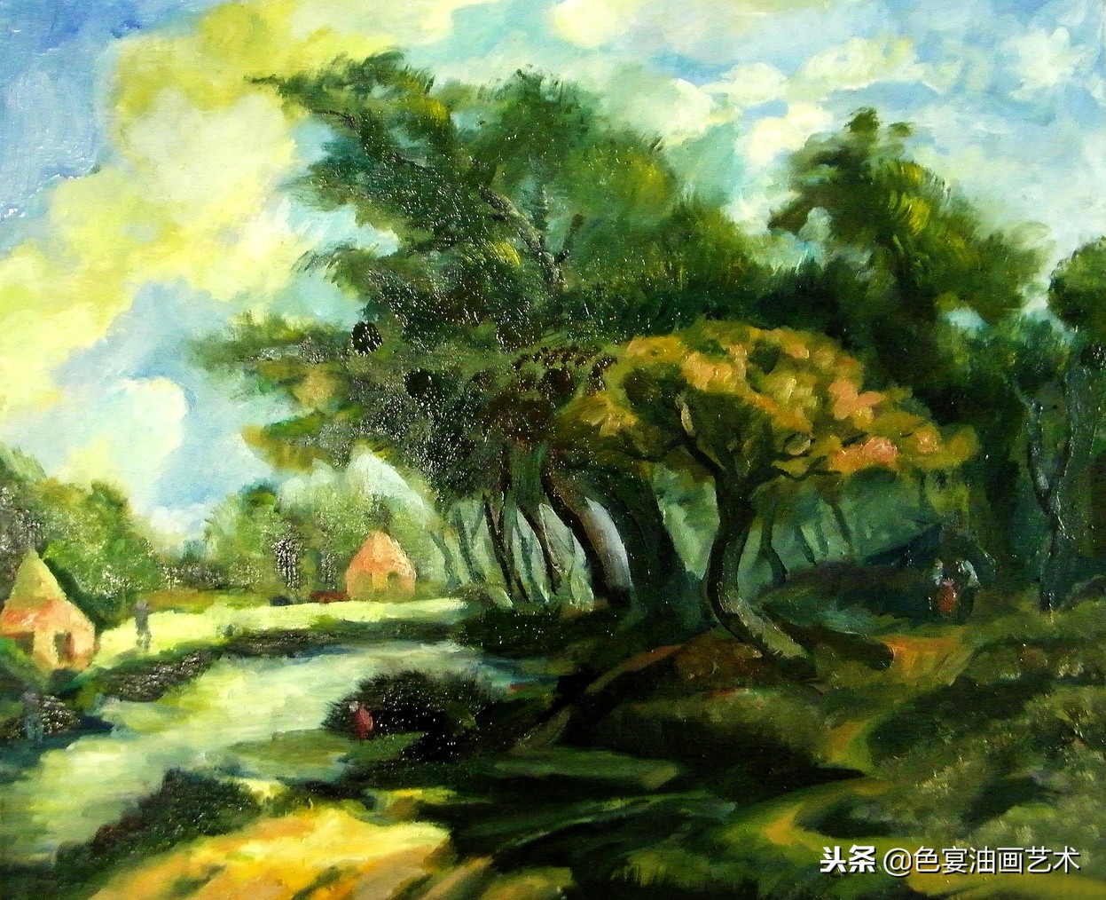 俄罗斯油画大师风景油画教程视频,油画大师油画风景创作教学视频