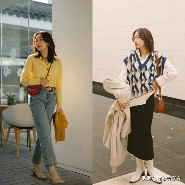 超级显瘦的长筒靴穿搭,2020最火黑色靴子怎么搭配衣服
