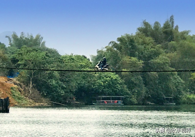 广西大新黑水河湿地,广西大新黑水河风光