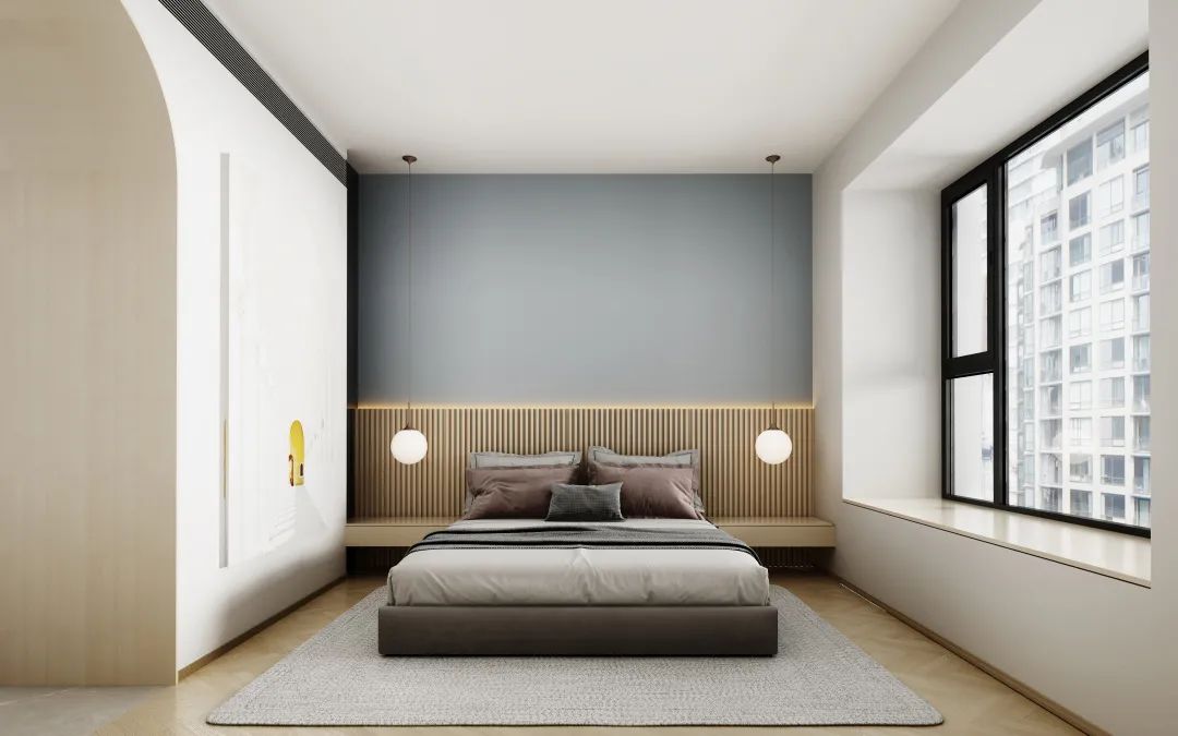 长城板轻奢背景墙弧形,长城板背景墙效果图