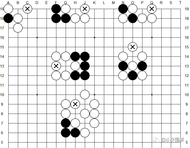 围棋初步做眼与破眼技巧,张老师围棋教学真眼假眼