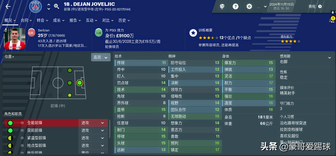 fm19必签的妖人门将,fm足球经理妖人盘点24