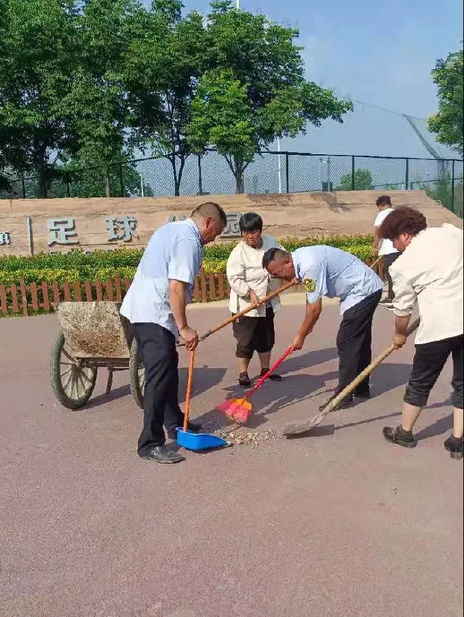 分秒必争！打响汛后“修复战”，建业新生活在行动