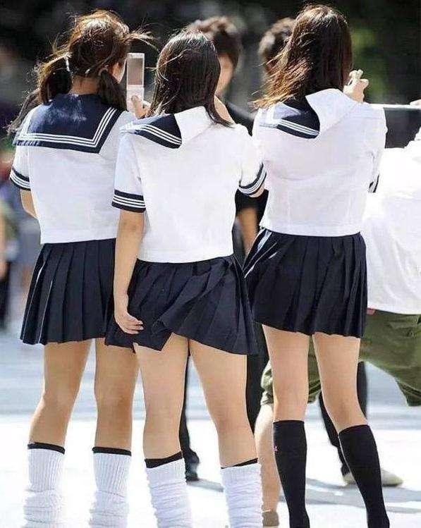 中国高中的校服跟日本校服对比,世界上各国小学校服大比拼