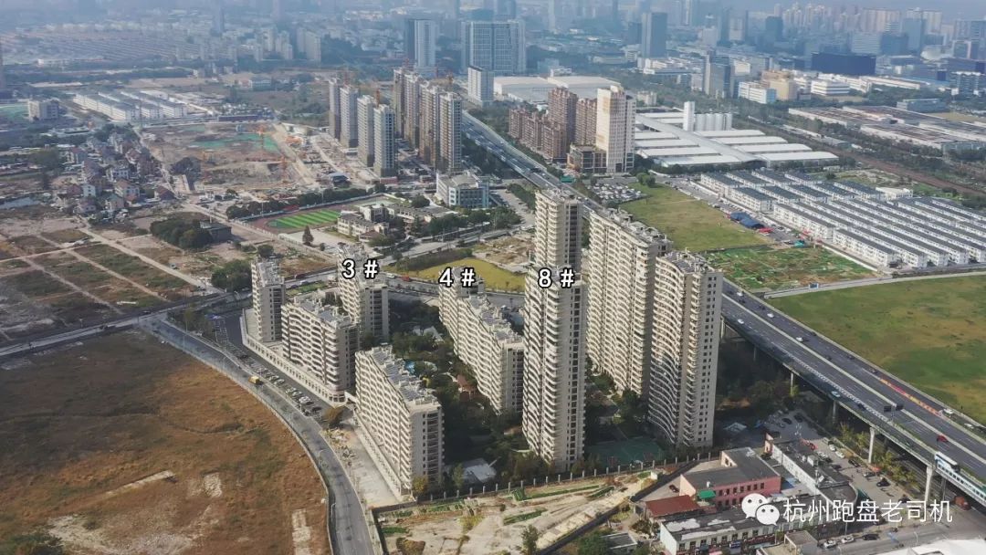 万科城市之光a区航拍,滨江万科城市之光