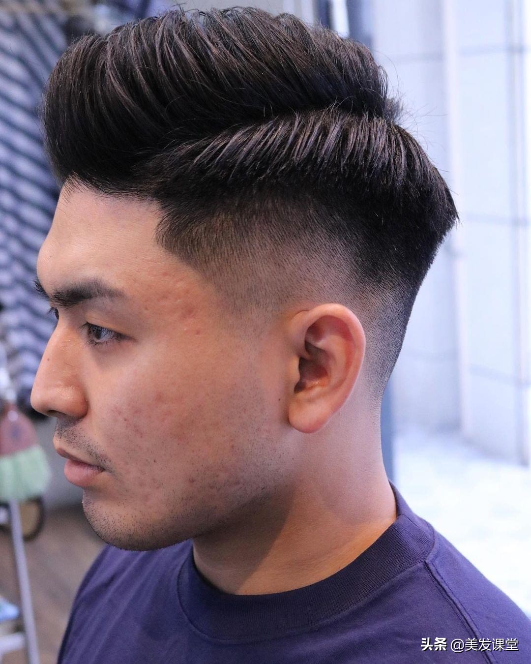 超火的男士凌乱油头造型,男生发型2020潮流短碎盖