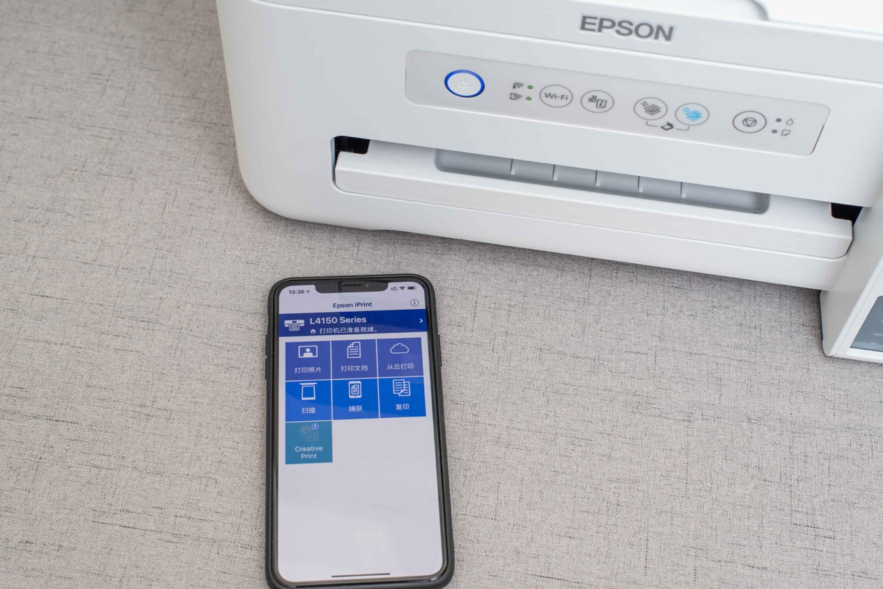 爱普生l4156有墨水打印模糊,爱普生l4156打印机使用教程