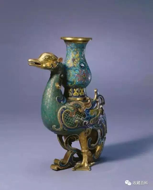 四面方尊国礼景泰蓝,中国走向世界的国际品牌