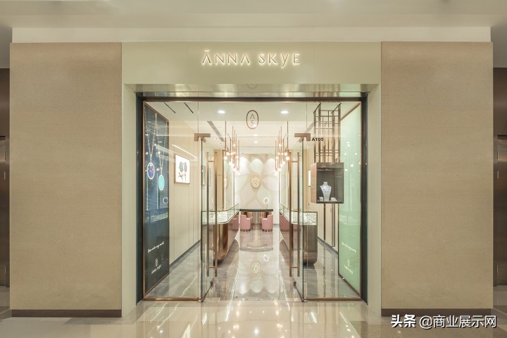 北京AnnaSkye钻石彩宝精品店设计