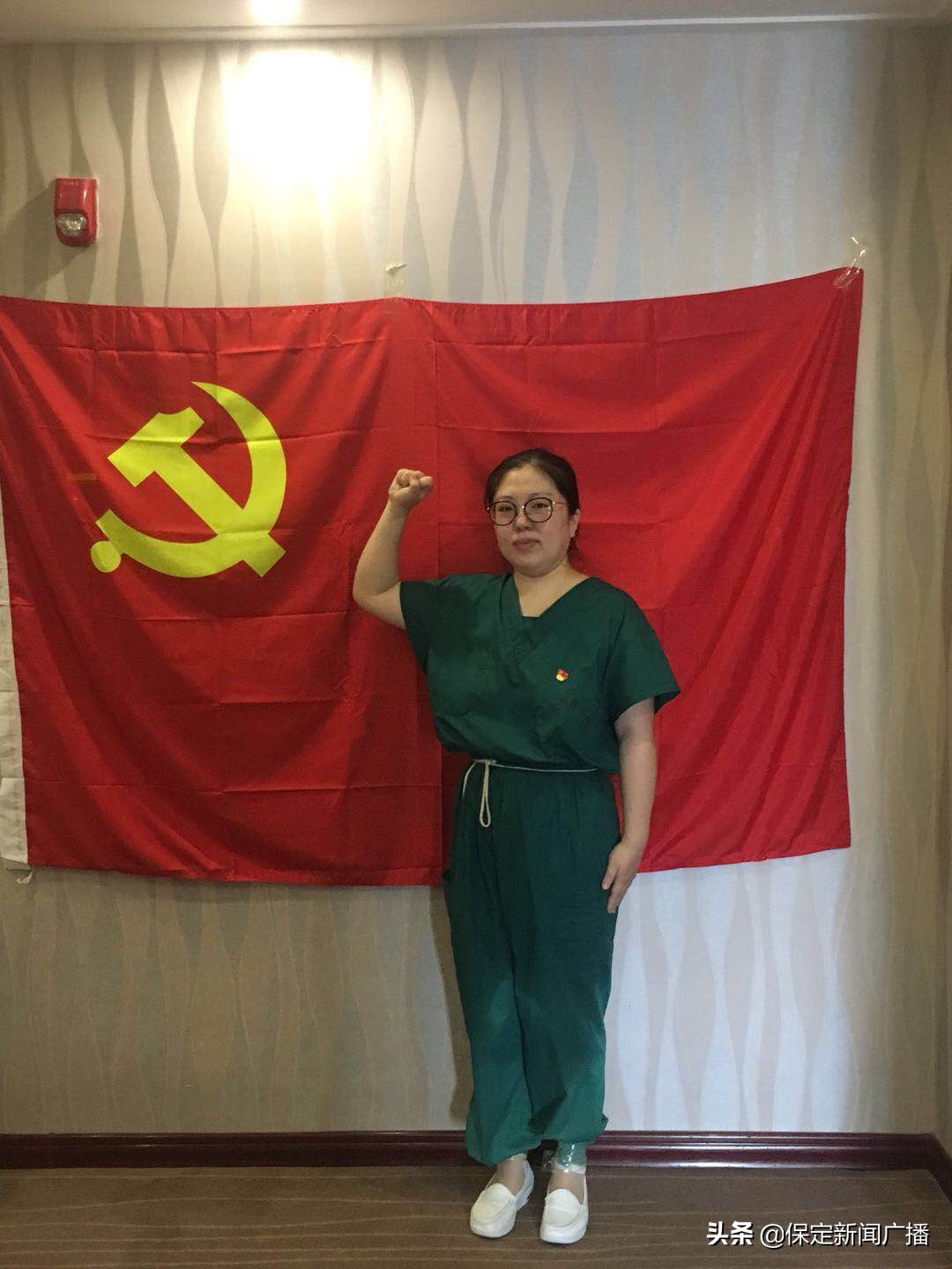 沧州支援安新县医护人员张怡：每个人都在拼尽全力