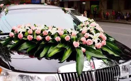 如何自己做婚车插花,婚车装饰插花教程完整视频