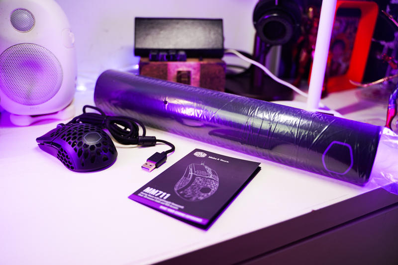 酷冷至尊mm711鼠标测评,酷冷至尊mp511鼠标垫