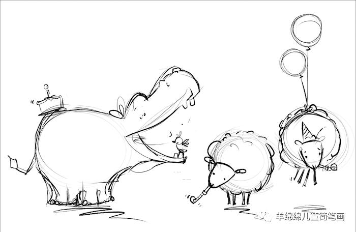 生日贺卡手绘简单可爱,生日贺卡手绘创意简单有色彩