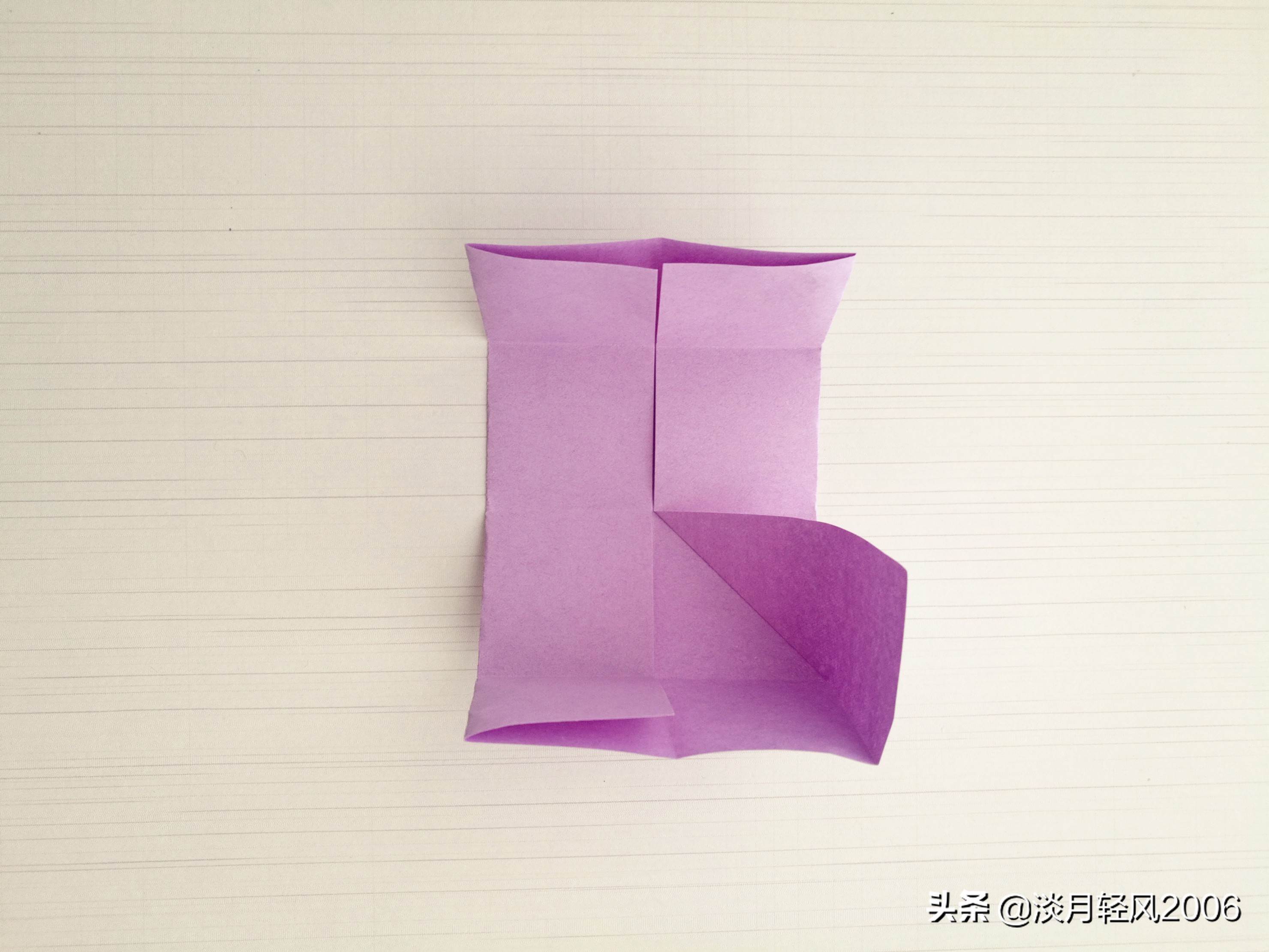 手工DIY制作花篮,简单折少女心的手工