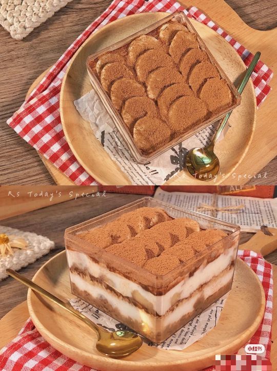 提拉米苏家庭版简易做法低卡,成本低又好吃的提拉米苏