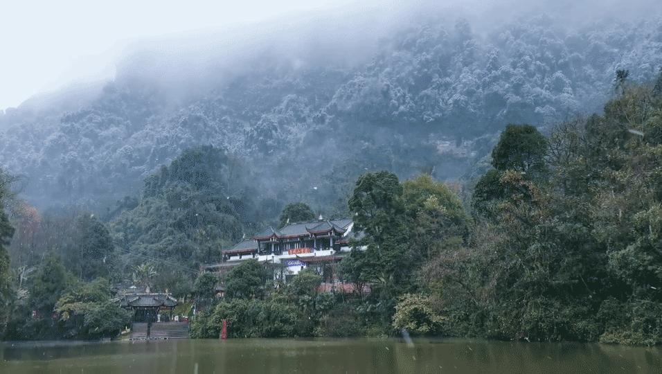 无雪不成冬,都江堰玩雪一日游