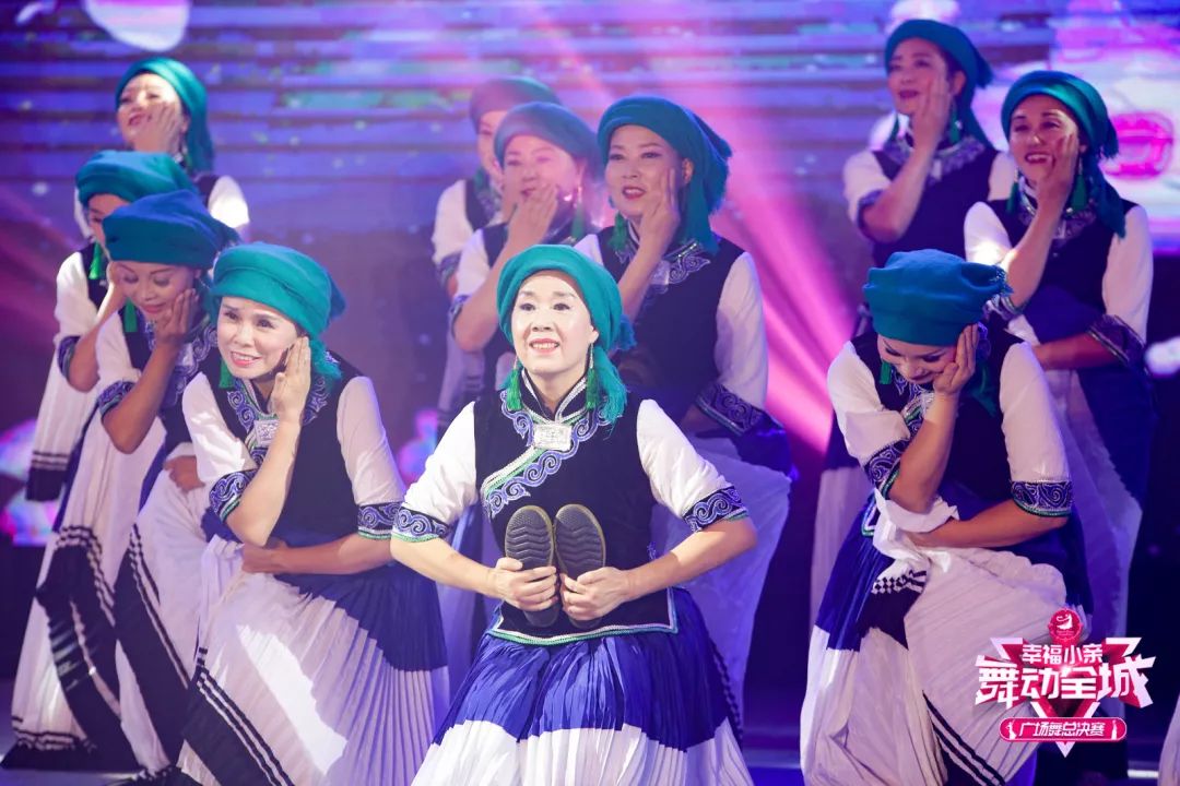 春晚广场舞比赛,大家一起来广场舞比赛第一名