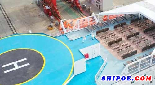 中国造的全球最大豪华客滚船启航,广船国际历年建造的客滚船信息